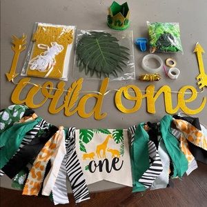 Wild One Party Decorations